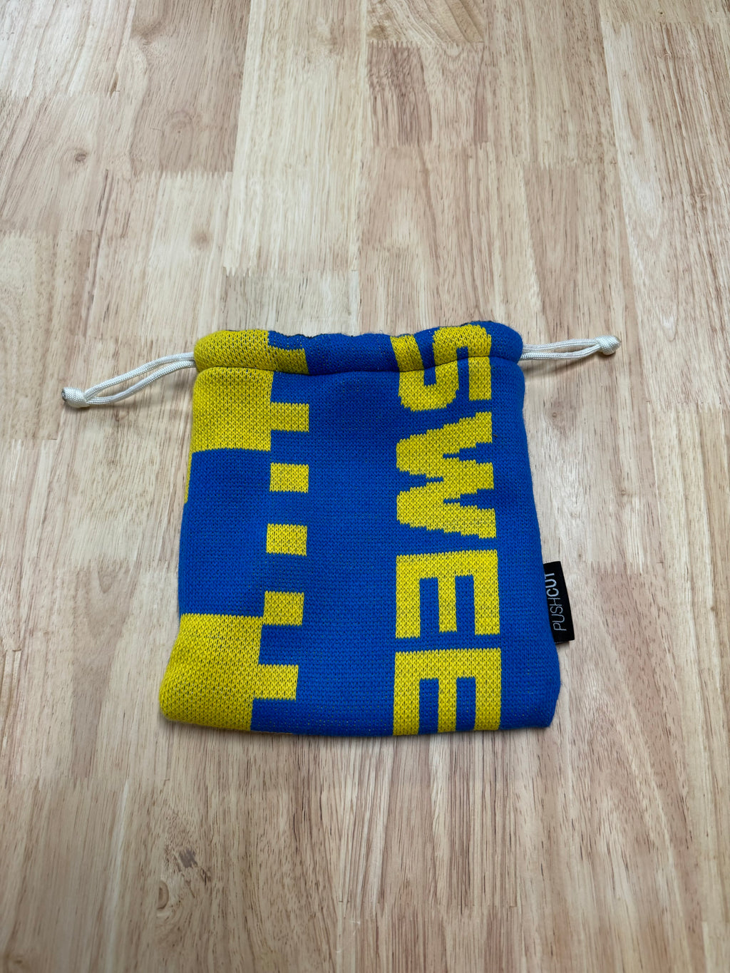 Unreleased Sample: Valuables Pouch made from Sweetens Cove Scarf